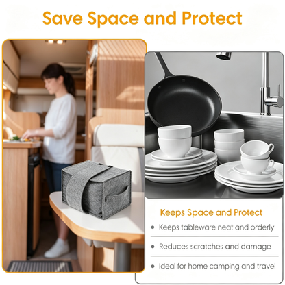 Felt Tableware Storage Set