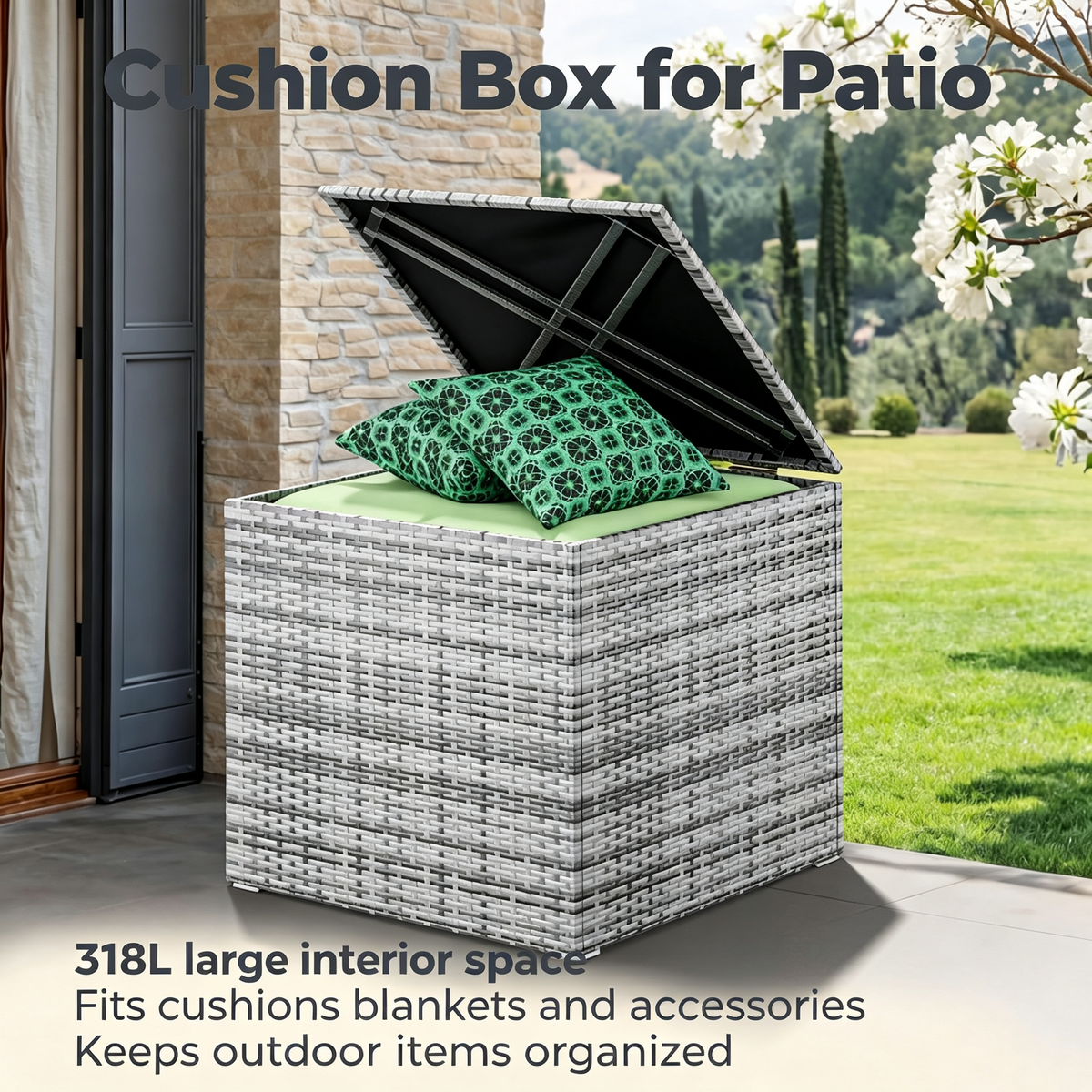 Outdoor Cushion Storage Box