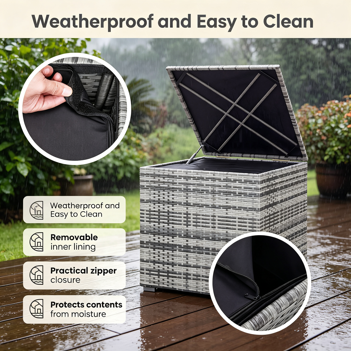 Outdoor Cushion Storage Box