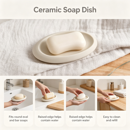 5-Piece Bathroom Accessories Set